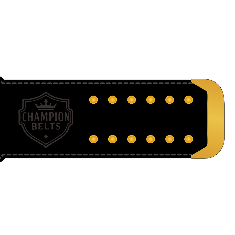 Custom Gold Champion Belt Plate – 4th Annual Event Edition - Championship BeltschampionbeltsshopChampionship BeltsstandardCustom Gold Champion Belt Plate – 4th Annual Event Edition