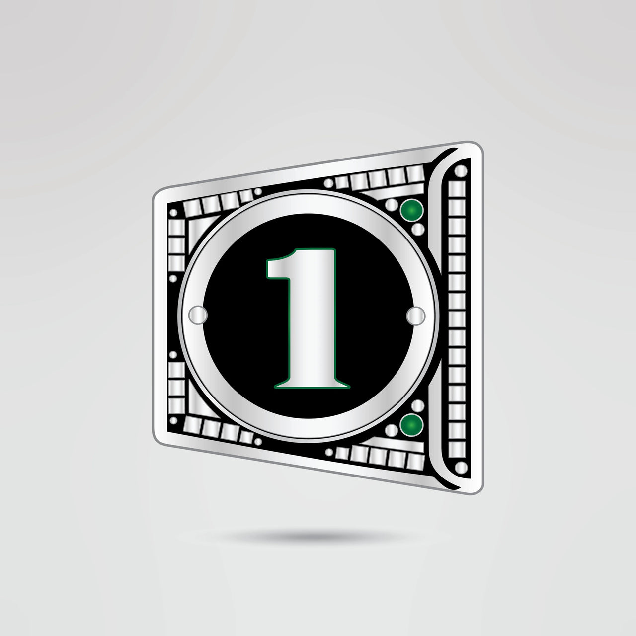 Custom Silver Championship Belt – Belt Squad Edition - Championship BeltsStandardchampionbeltsshopChampionship BeltsStandard Belt 2mm Thick PlatesCustom Silver Championship Belt – Belt Squad Edition