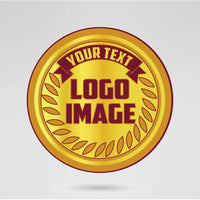 Custom Topstar Championship Belt - Championship BeltsTopstarchampionbeltsshopChampionship BeltsStandard 2mm Thick PlatesCustomizable main plate of the Topstar Championship belt, featuring space for logos, text, and graphics.