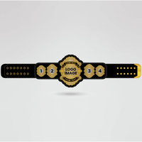 Custom Women’s Clash Champion Belt - Championship BeltsWomen’schampionbeltsshopChampionship BeltsStandard 2mm Thick PlatesCustomization layout for Women’s Clash Champion Belt with center plate and side plates
