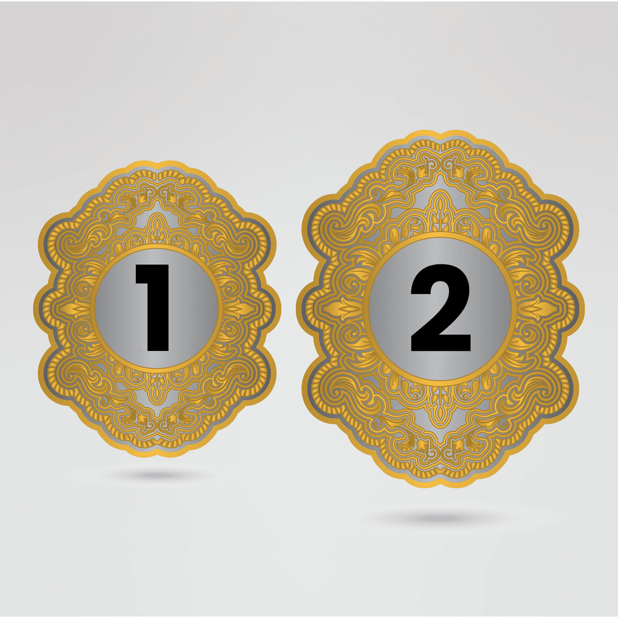 Custom Women’s Clash Champion Belt - Championship BeltsWomen’schampionbeltsshopChampionship BeltsStandard 2mm Thick PlatesCustom side plates 1 and 2 of Women’s Clash Champion Belt