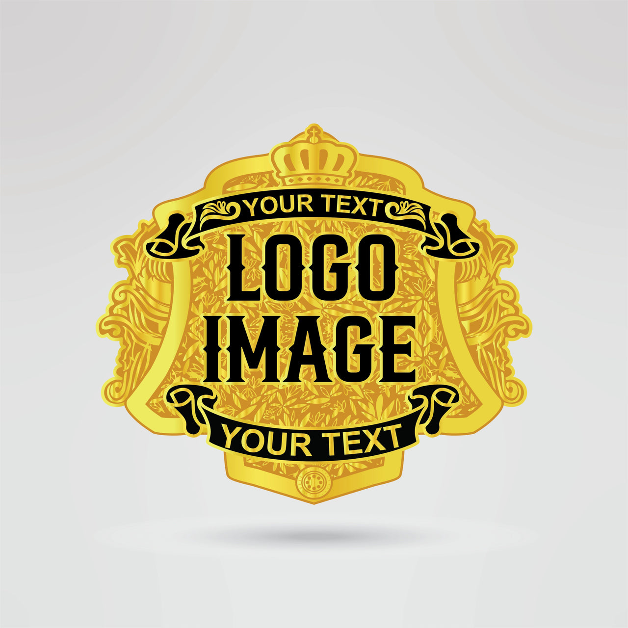 Custom World Brawl Champion Belt - Championship BeltsBrawlchampionbeltsshopChampionship BeltsStandard 2mm Thick PlatesCenter plate area for custom logo on World Brawl Champion Belt