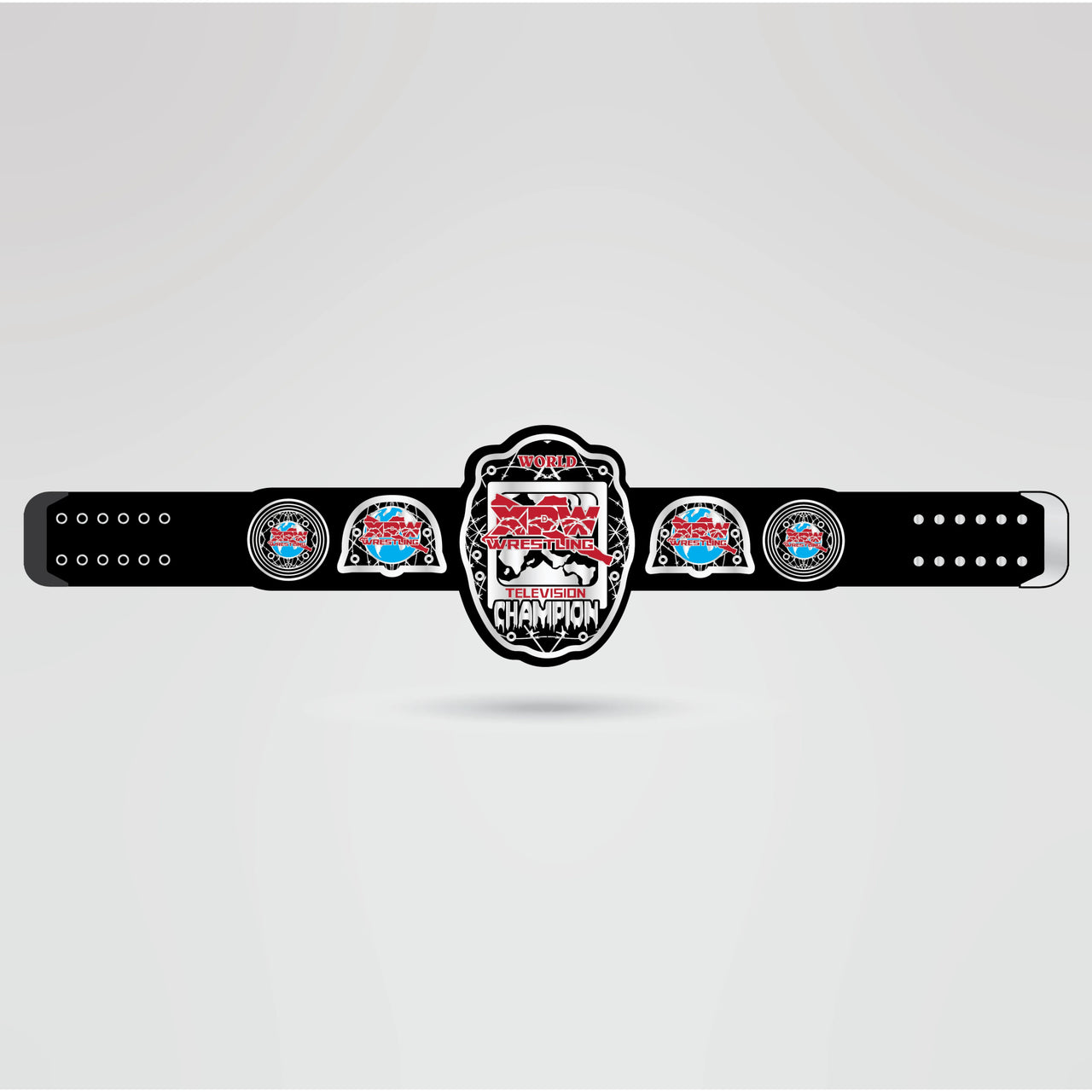 Custom World Wrestling Television Championship Belt - Championship BeltsXPWchampionbeltsshopChampionship BeltsStandard 2mm Thick PlatesCustom World Wrestling Television Championship Belt with fully customizable center plate and side plates