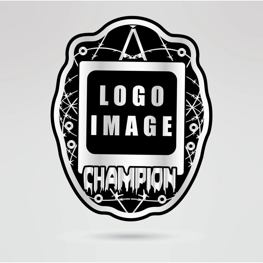 Custom World Wrestling Television Championship Belt - Championship BeltsXPWchampionbeltsshopChampionship BeltsStandard 2mm Thick PlatesWorld Wrestling Television Champion belt showing large center plate for custom logo and text