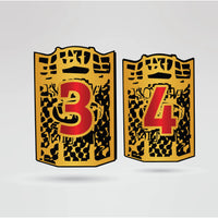 Fat Daddy Enforcer Championship Belt - Championship BeltsFat Daddy EnforcerchampionbeltsshopChampionship BeltsStandard 2mm Thick PlatesAdditional left and right side plates of the Fat Daddy Enforcer Championship belt with space for customization.