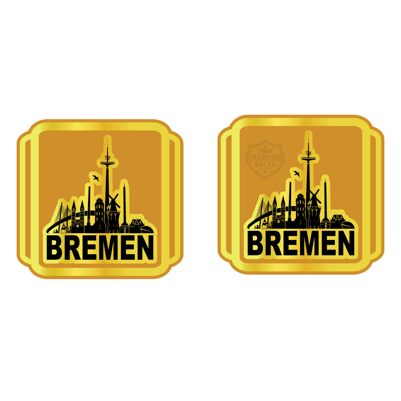 GCW Bremen State Champion Belt Plate – Landesmeister Edition - Championship BeltschampionbeltsshopChampionship BeltsstandardGCW Bremen State Champion Belt Plate – Landesmeister Edition