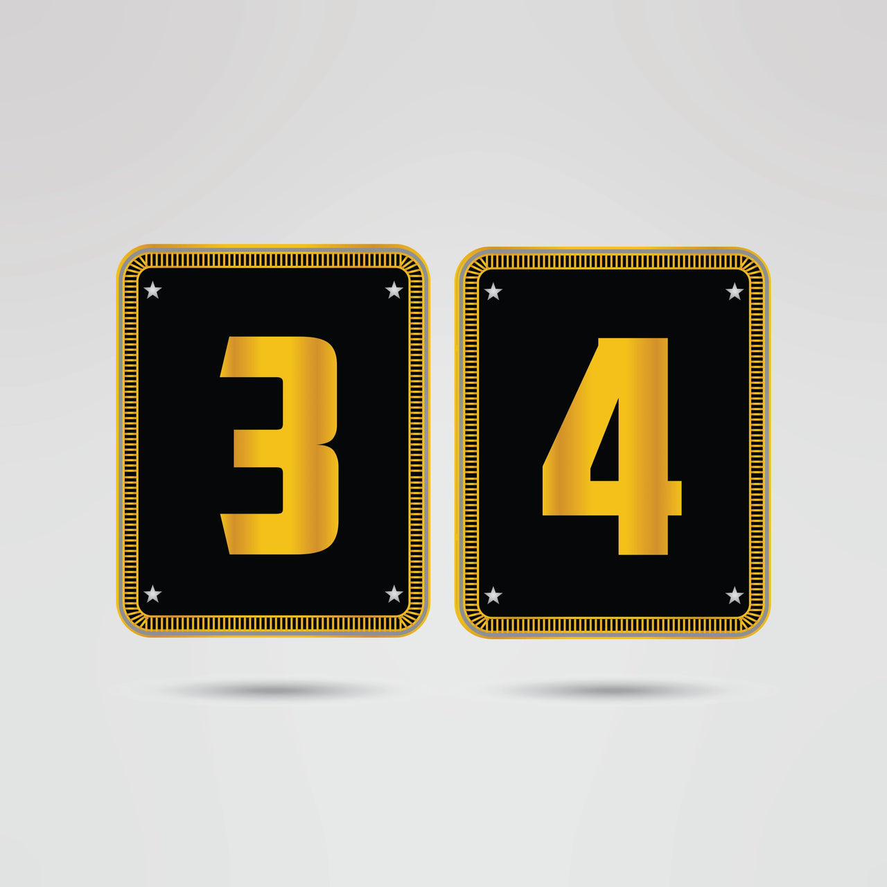 Georgia Championship Wrestling Belt - Championship BeltsGeorgiachampionbeltsshopChampionship BeltsStandard 2mm Thick PlatesAdditional left and right side plates of the Georgia Championship Wrestling belt with space for customization.