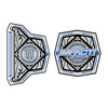 Impact Wrestling Tag Team Champion Belt Plate – Silver & Blue Edition - Championship BeltschampionbeltsshopChampionship BeltsstandardImpact Wrestling Tag Team Champion Belt Plate – Silver & Blue Edition