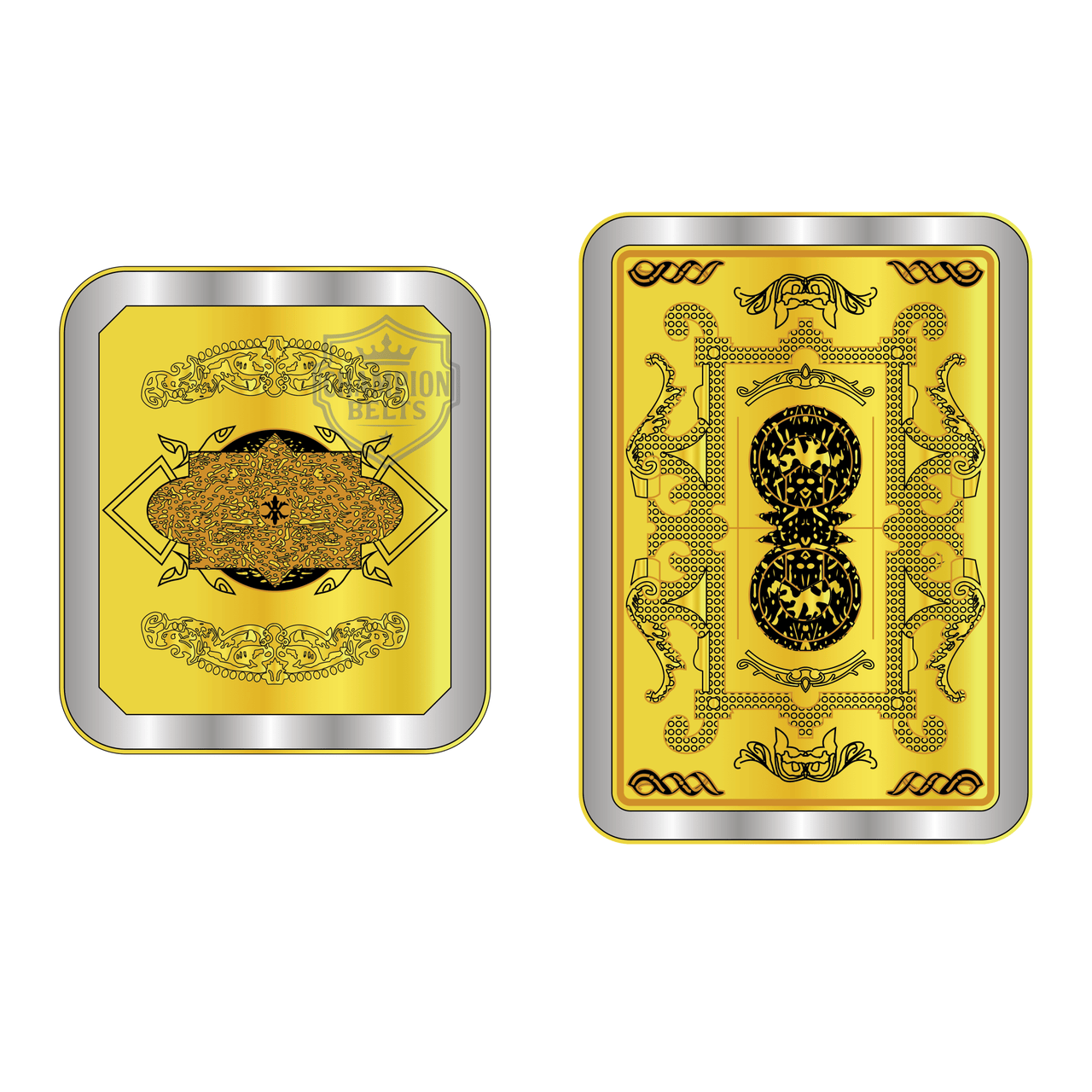 Mid - Atlantic Tag Team Wrestling Champion Belt Plate – Classic Gold & Black Edition - Championship BeltschampionbeltsshopChampionship BeltsstandardMid - Atlantic Tag Team Wrestling Champion Belt Plate – Classic Gold & Black Edition