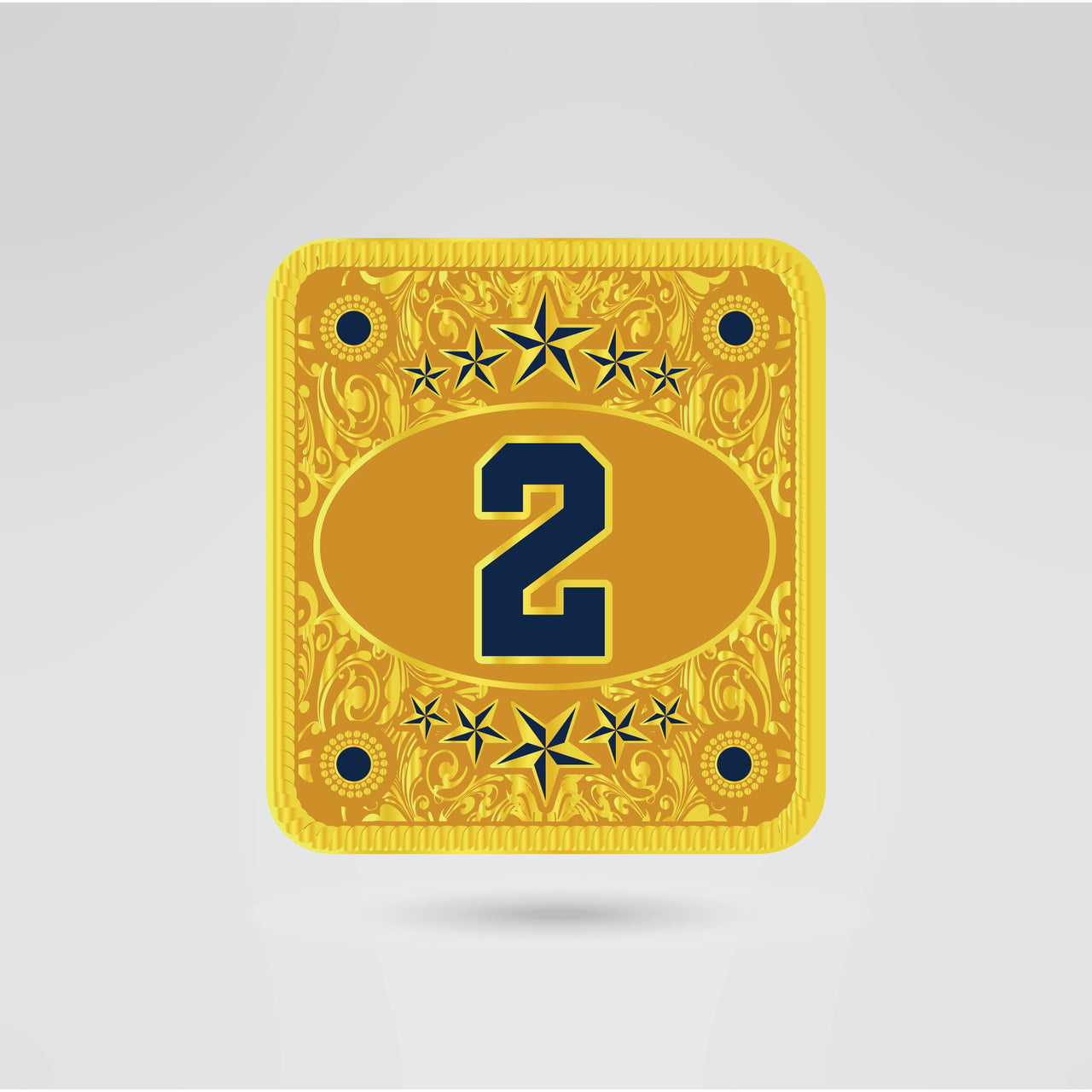 Auburn University Custom Championship Belt